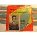 RICK NELSON   FEL TRYCK 